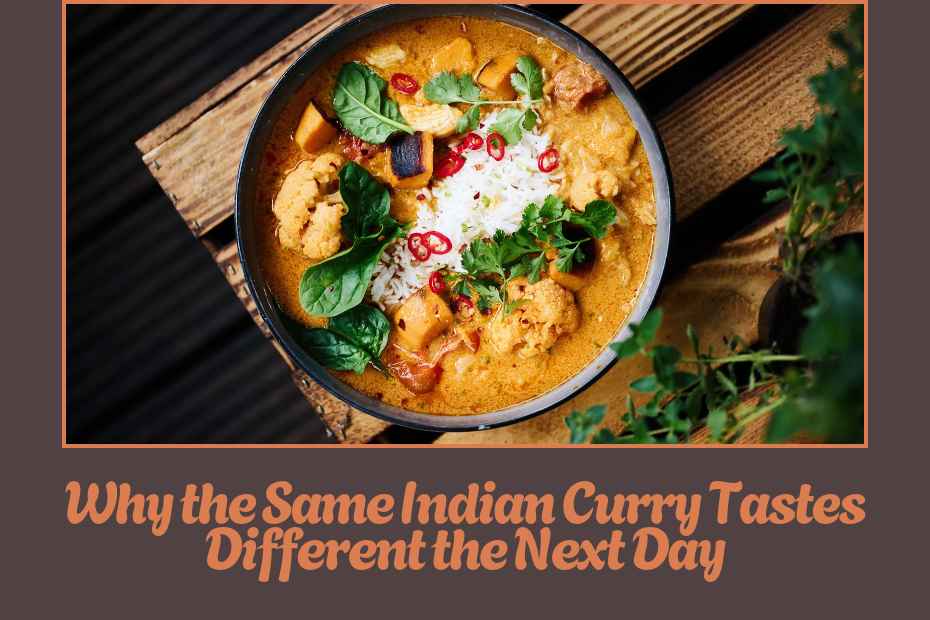 Why the Same Indian Curry Tastes Different the Next Day